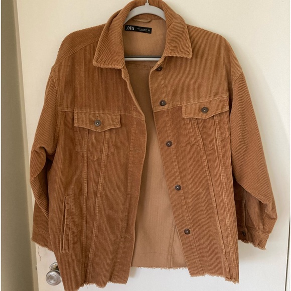 Zara Jackets & Coats Zara Corduroy Jacket Poshmark